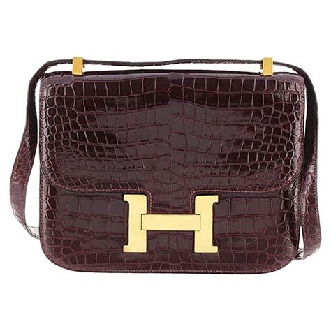 hermes crossbody bag constance|Hermes constance bag crocodile.